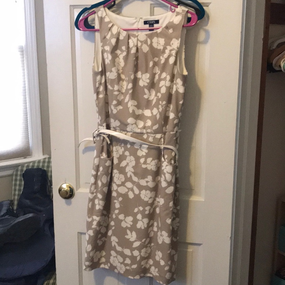 Tan dress
